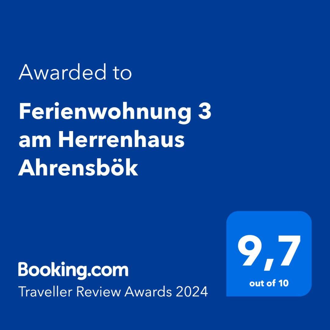 Ferienwohnung 3 Am Herrenhaus Ahrensboek Ahrensbok エクステリア 写真